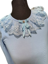 Джемпер КМ19413 голубой