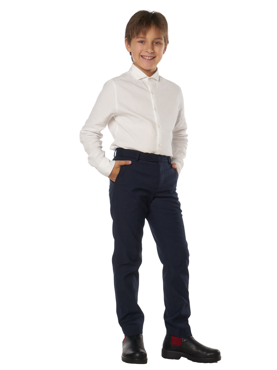 Брюки GL23313 Юниор синий