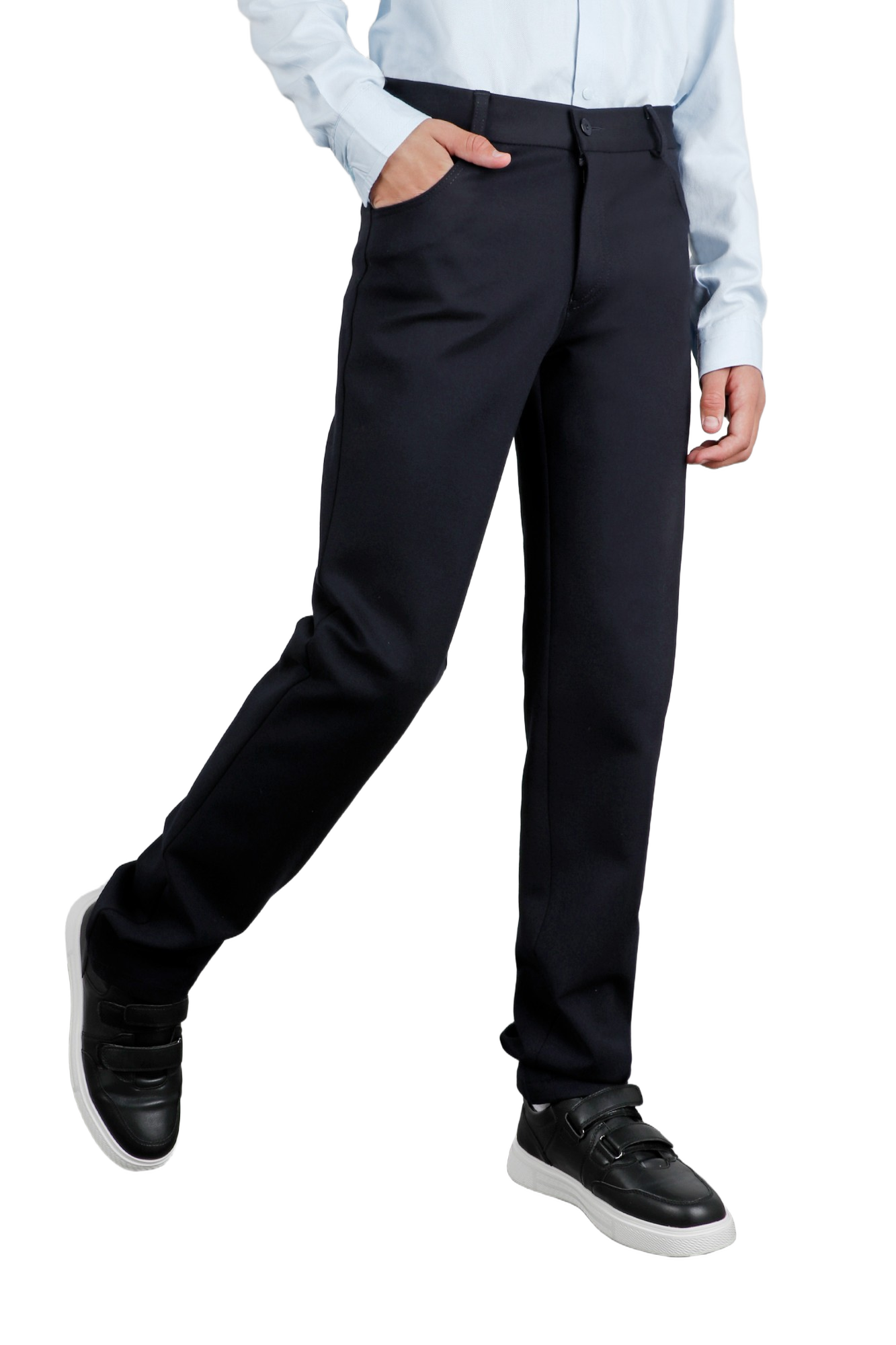 Брюки д/м 145109резNF трик Синий