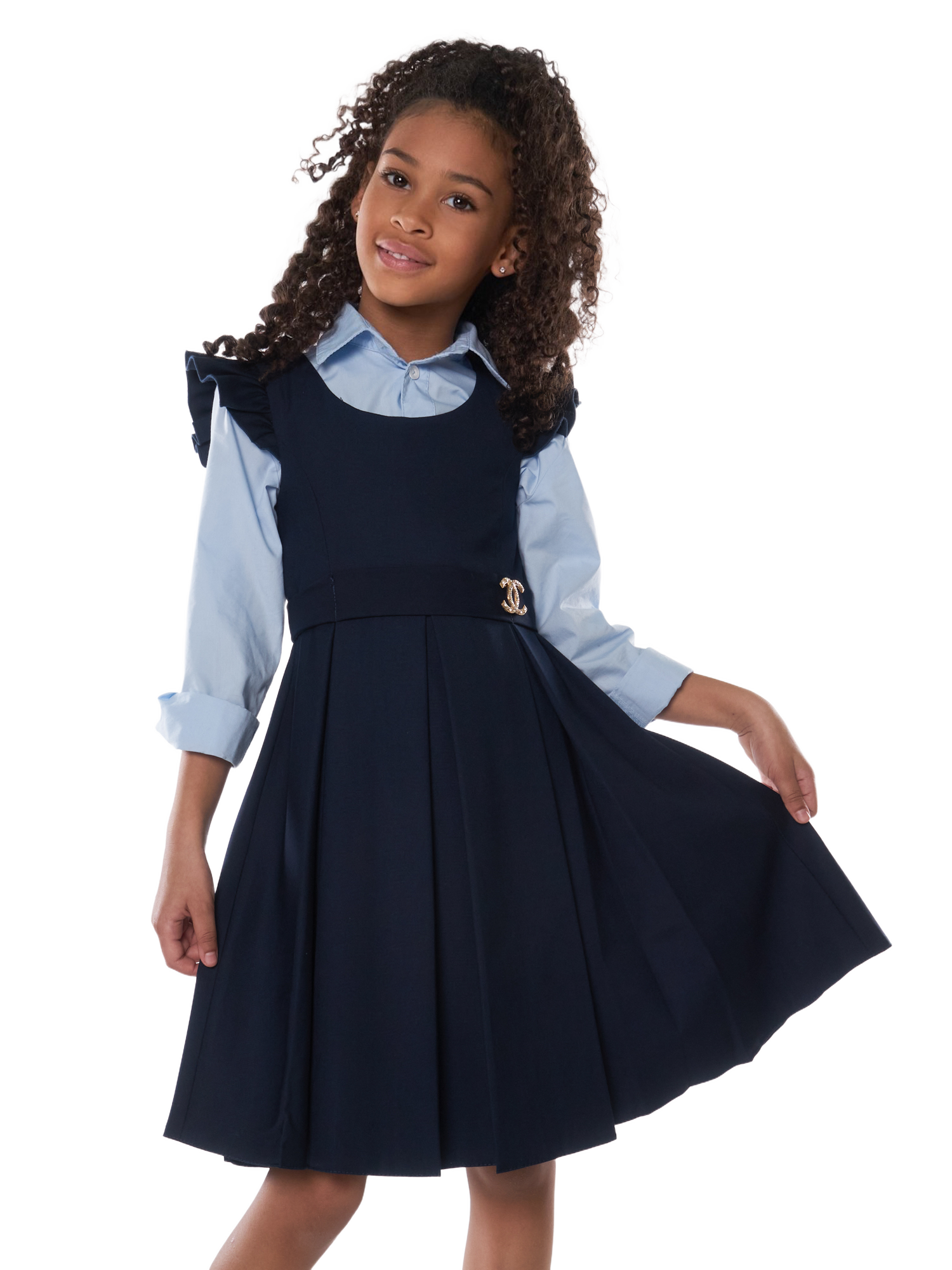 Сарафан GL2016 Стрекоза синий