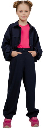 Брюки д/д ЛАДНО 739 багги т.синий